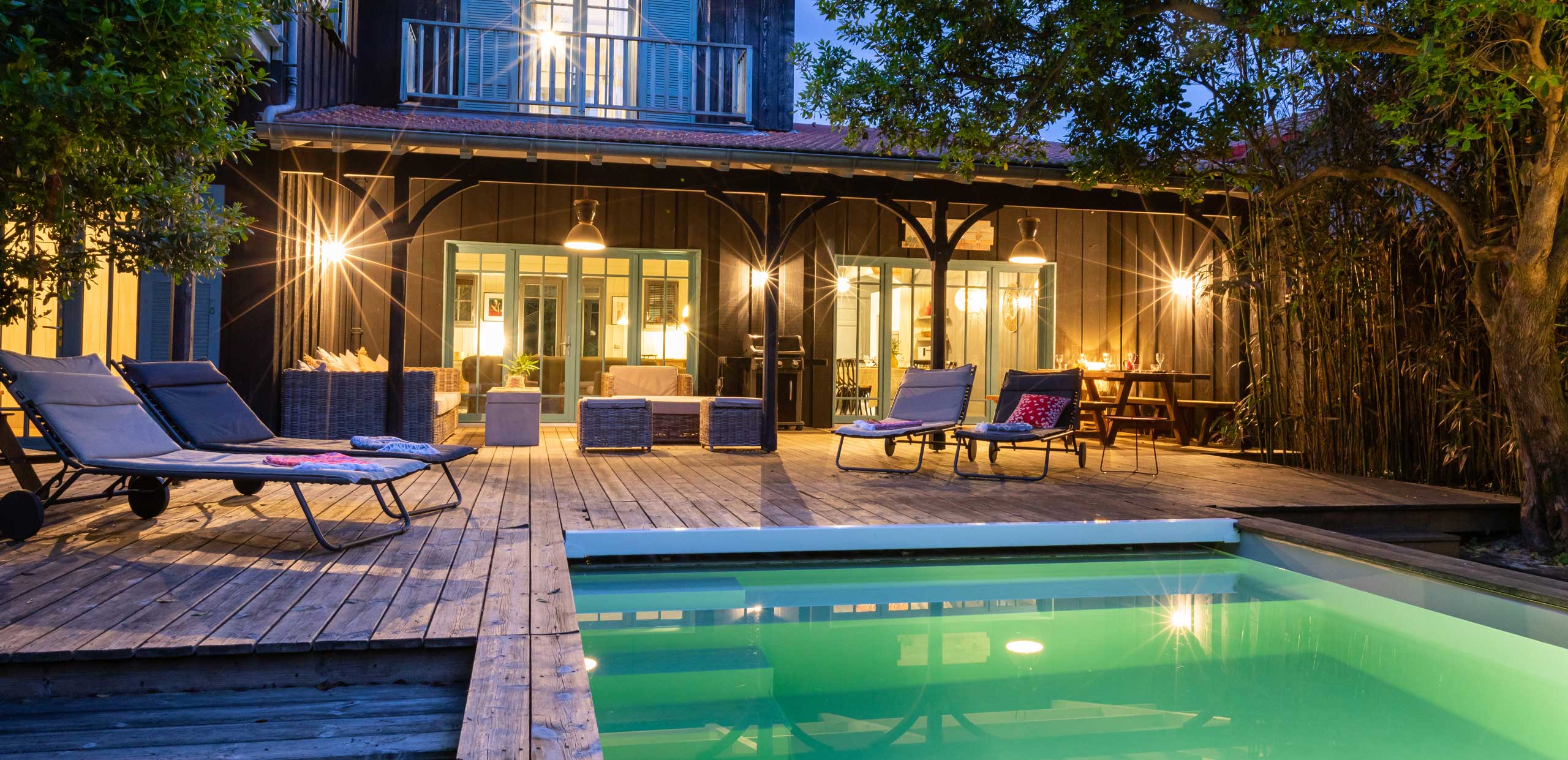 La villa du Phare Villa de luxe au Cap Ferret Accueil